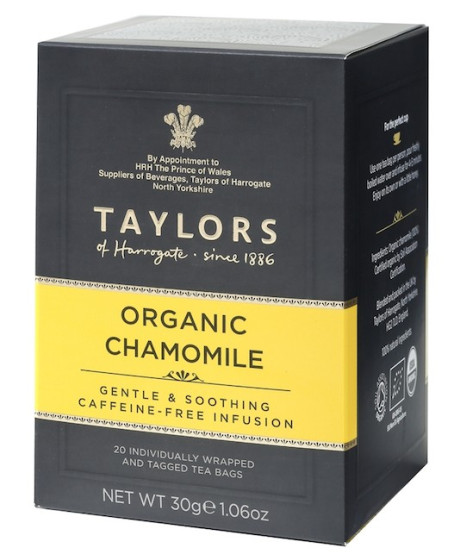 Taylor of Harrogate - Organic Chamomile - 30 Sachets