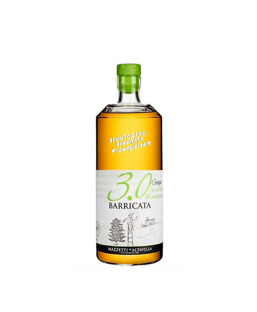 Vendita online Grappa Mazzetti d'Altavilla 3.0 Barricata Invecchiata. Shop online Grappe invecchiate piemontesi
