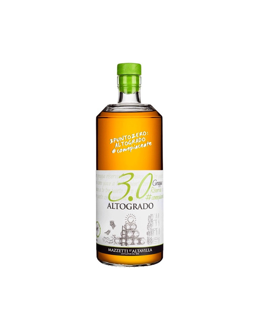 Vendita online Grappa riserva Mazzetti d'Altavilla 3.0 Altogrado. Shop online Grappe invecchiate