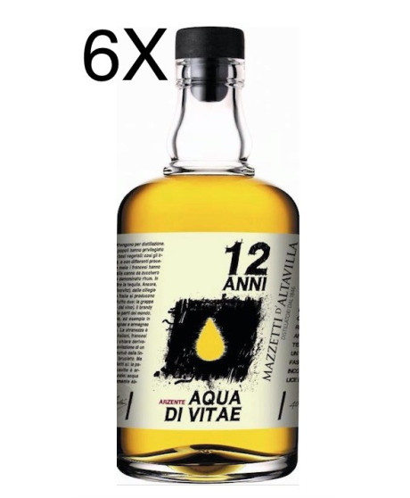 Shop online italian Acquavite Mazzetti Arzente 12 Years. Online sales Altavilla quality vintage grappa spirits