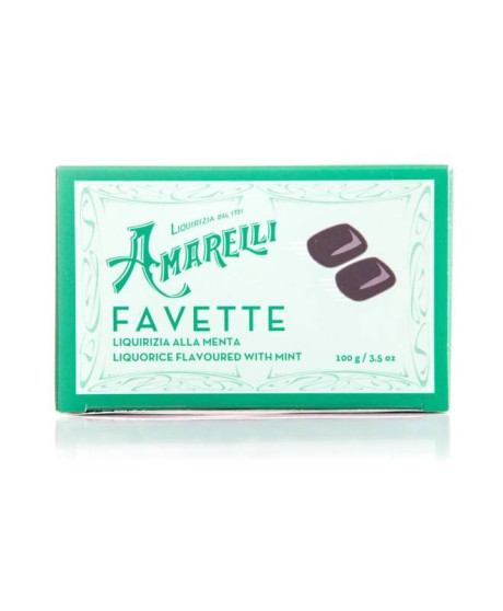 Liquirice Amarelli - Box - Favette - 100g