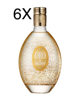 Vendita online Grappa Mazzetti d'Altavilla ORO DI MAZZETTI, liquore a base di grappa (98%) con scaglie di oro alimentare 23 cara
