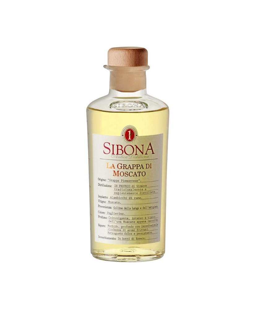 Sibona - Grappa di Moscato - 50cl