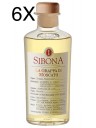 (6 BOTTLES) Sibona - Grappa di Moscato - 50cl