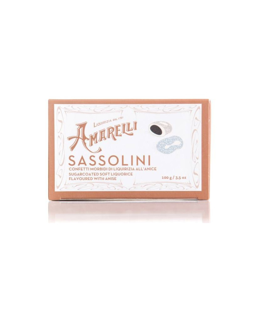 Liquirice Amarelli - Box - Sassolini - 100g