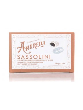Liquirizia Amarelli - Cartoncino - Sassolini - 100g