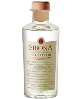 Shop online italian Grappa Sibona Chardonnay. Online sales Sibona quality dry grappa best price spirits