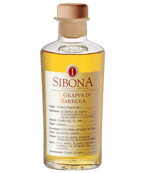 Sibona - Grappa di Barbera - 50cl