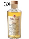 (3 BOTTLES) Sibona - Grappa di Barolo - 50cl