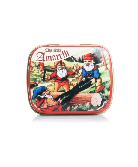 Liquirice Amarelli - Nanetti Metal Box - Favette - 20g