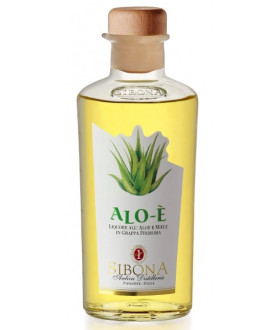 Sibona distillery Alo-is new. Grappa Sibona online selling honey and aloe. online shop and price Sibona spirits!