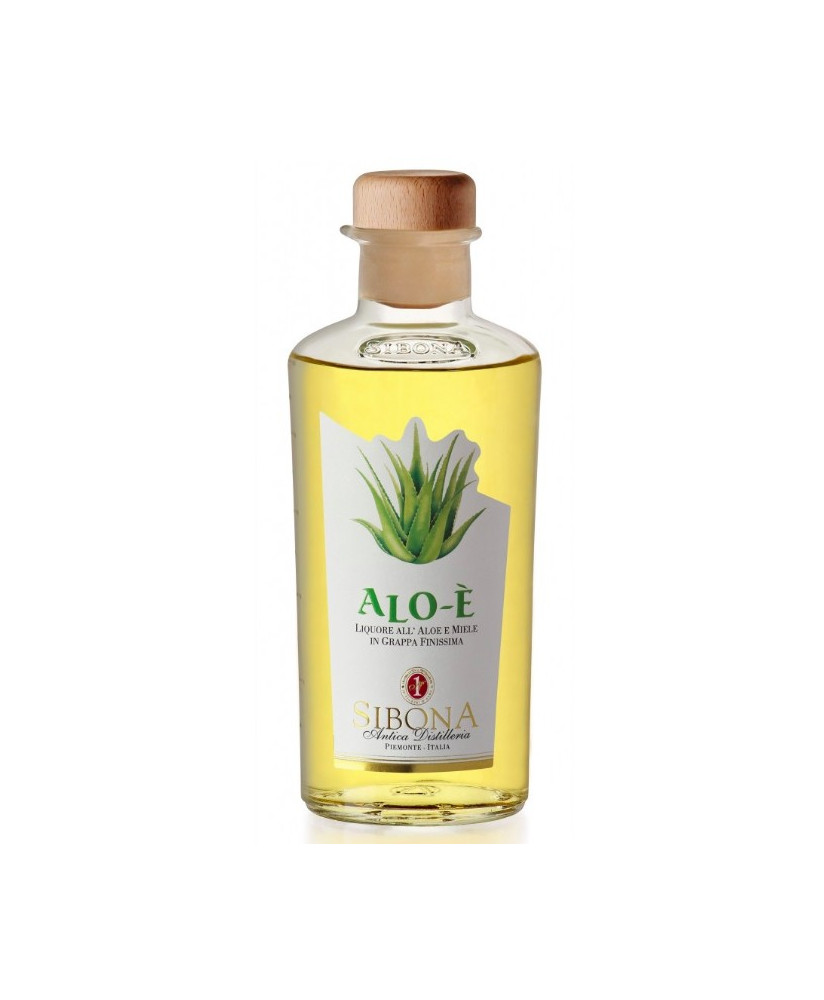Sibona distillery Alo-is new. Grappa Sibona online selling honey and aloe. online shop and price Sibona spirits!