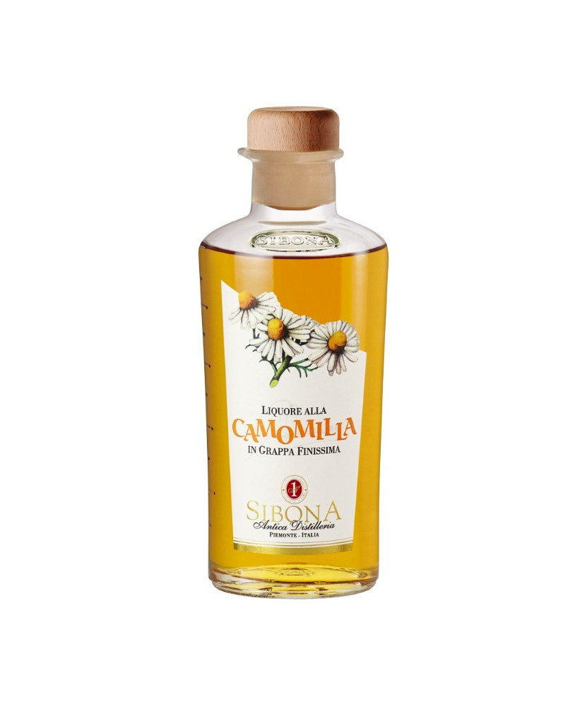 Shop online italian Grappa Sibona Camomilla. Online sales Sibona quality grappa best price spirits