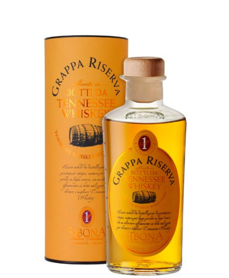 Sibona - Grappa Riserva - Affinata in Botti da Whiskey - 50cl