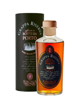 Shop online italian Grappa Sibona Porto Wood. Online sales Sibona quality grappa best price