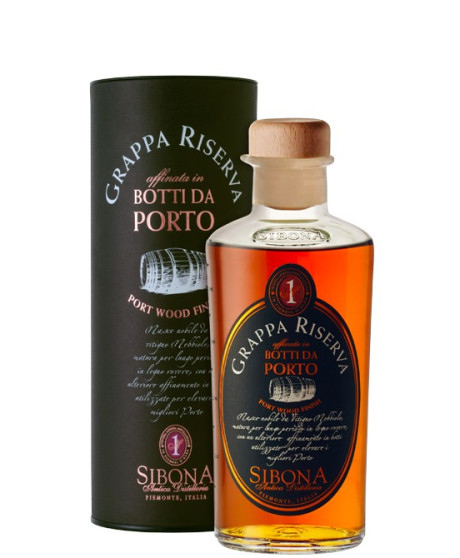 Sibona - Grappa Riserva - Affinata in Botti da Porto - 50cl