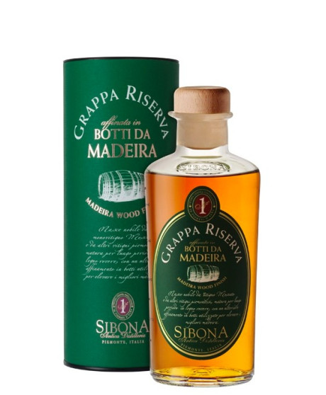 Sibona - Grappa Riserva - Affinata in Botti da Madeira - 50cl