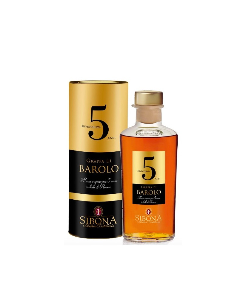 Sibona - Grappa Barolo - 5 Years - 50cl