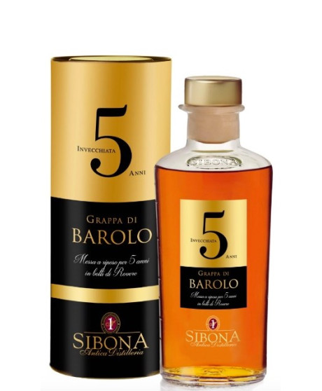 Sibona - Grappa Riserva Barolo - 5 Anni - 50cl