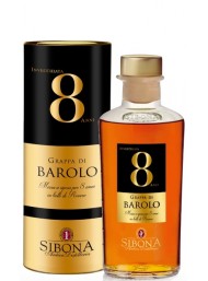 Sibona - Grappa Barolo - 8 Years - 50cl