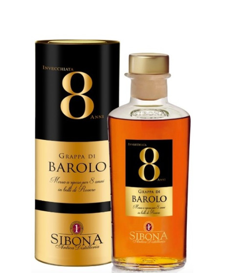 Sibona - Grappa Riserva Barolo - 8 Anni - 50cl