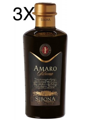 (3 BOTTLES) Sibona - Amaro Sibona - Bitter - 50cl