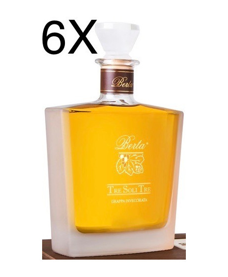 Vendita online Grappa Berta, Tre Soli Tre di nebbiolo invecchiata 8 anni. Prodotta a Frazione Casalotto Mombaruzzo - Asti. Vendita online Grappa Berta, Tre Soli Tre di nebbiolo invecchiata 8 anni. Prodotta a Frazione Casalotto Mombaruzzo - Asti.