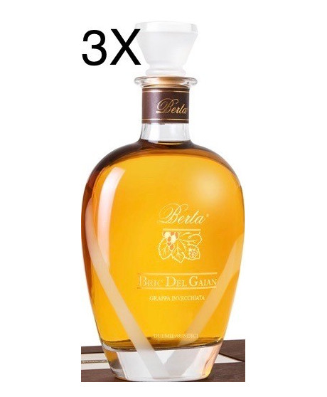 Vendita online Grappa Berta, Bric del Gaian di moscato invecchiata 8 anni. Prodotta a Frazione Casalotto Mombaruzzo - Asti.