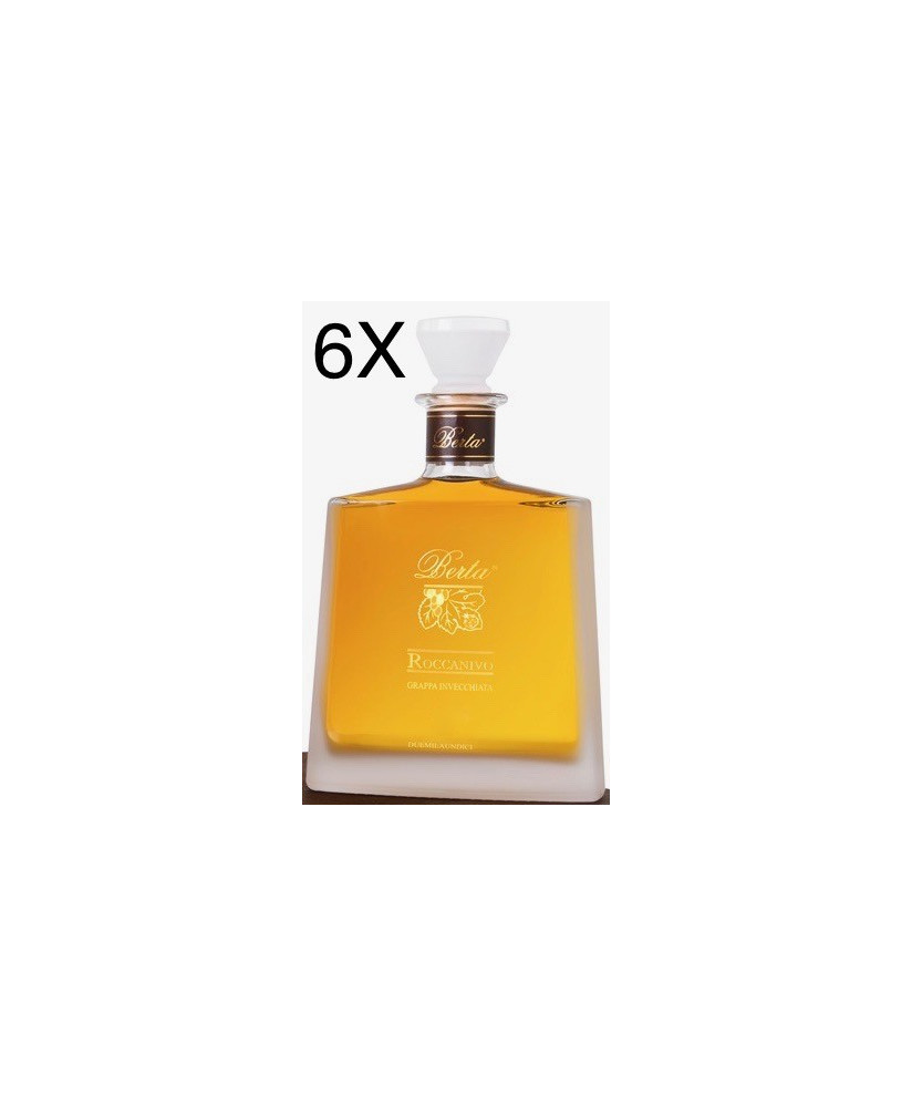 Online shop italian Grappa Berta, Roccanivo Barbera aged 8 years. Produced Fraction Casalotto Mombaruzzo - Asti. Sales
