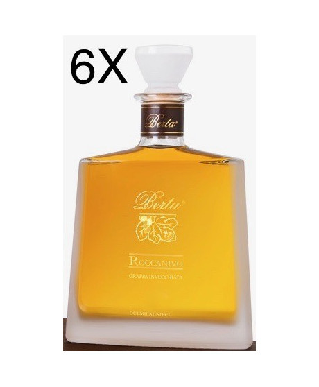 Online shop italian Grappa Berta, Roccanivo Barbera aged 8 years. Produced Fraction Casalotto Mombaruzzo - Asti. Sales