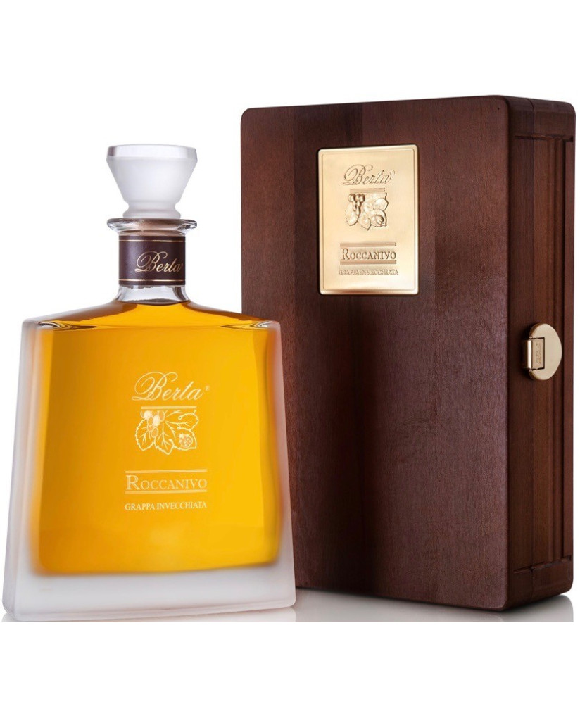 Online sales italian Grappa Berta, Roccanivo 2010 Barbera aged 8 years. Produced Fraction Casalotto Mombaruzzo - Asti. Shop onli