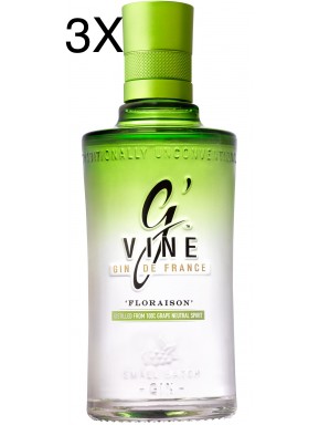 (3 BOTTLES) G' Vine - Floraison Gin - 100cl