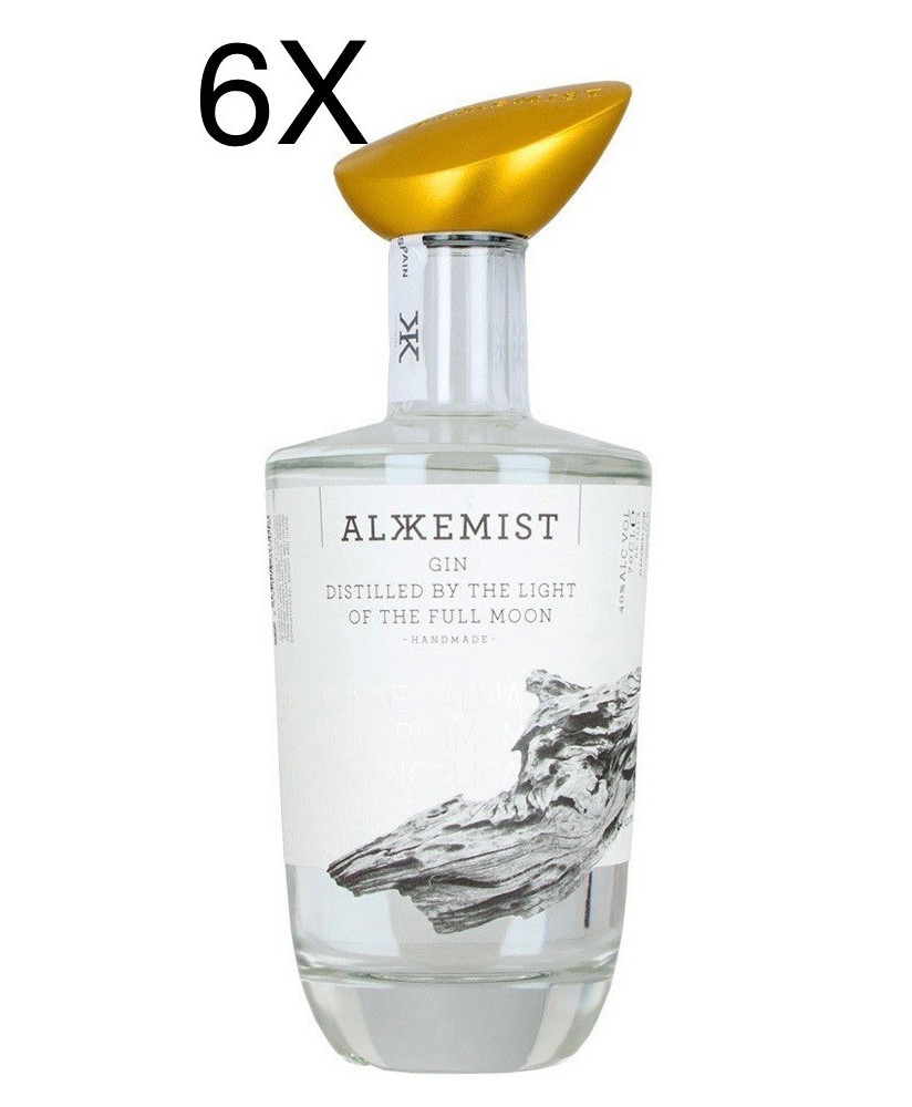 (6 BOTTLES) Alkkemist - Handmade Gin - 70cl