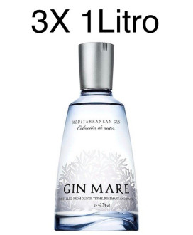Vendita online Gin Mare prodotto in Spagna con l'utilizzo di ingredienti dei paesi bagnati dal mar Mediterraneo. Shop on line e