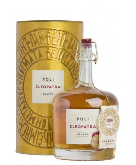 Poli - Cleopatra - Grappa Amarone Oro - Prodotto astucciato in metallo - 70cl