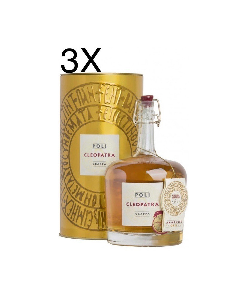 Online sale italian Grappa Poli Cleopatra Oro Amarone. Buy online aged grappa at the best price. Shop grappa Poli