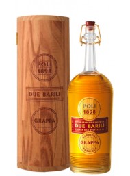 Poli - Grappa " Due Barili " vintage in barrels - 70cl - Wood Gift Box