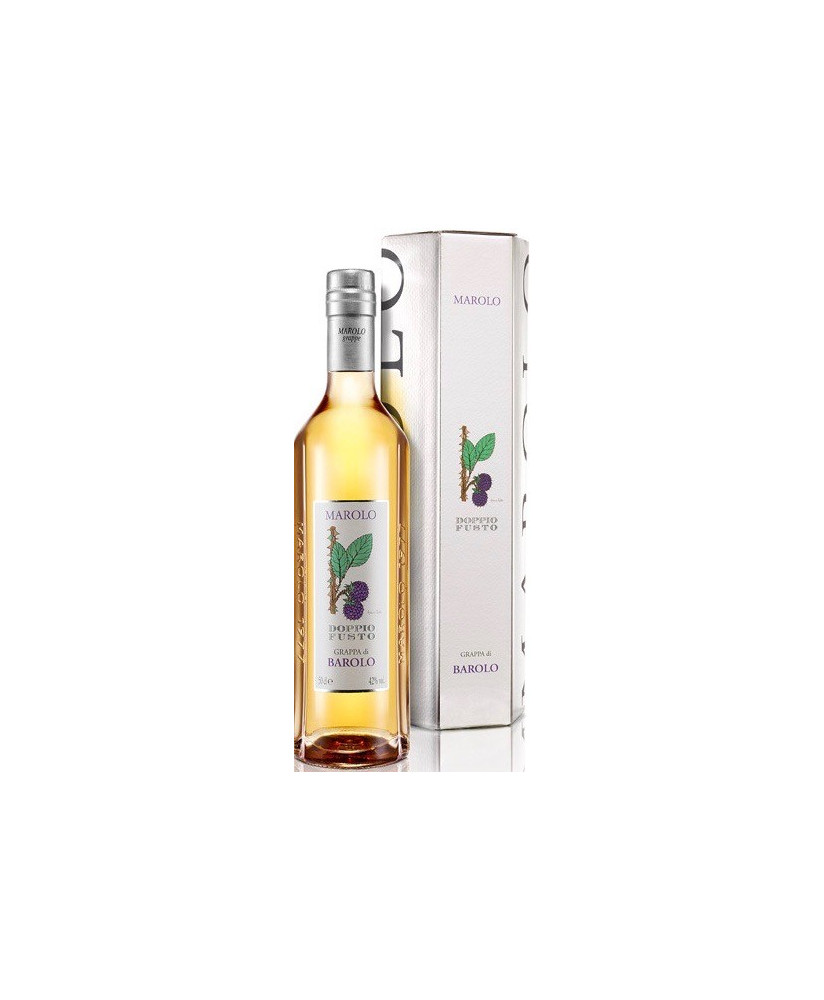 Online sales and prices of Barolo Grappa Double barrels Italian Marolo grappa. Shop online schnapps distillery Marolo Alba