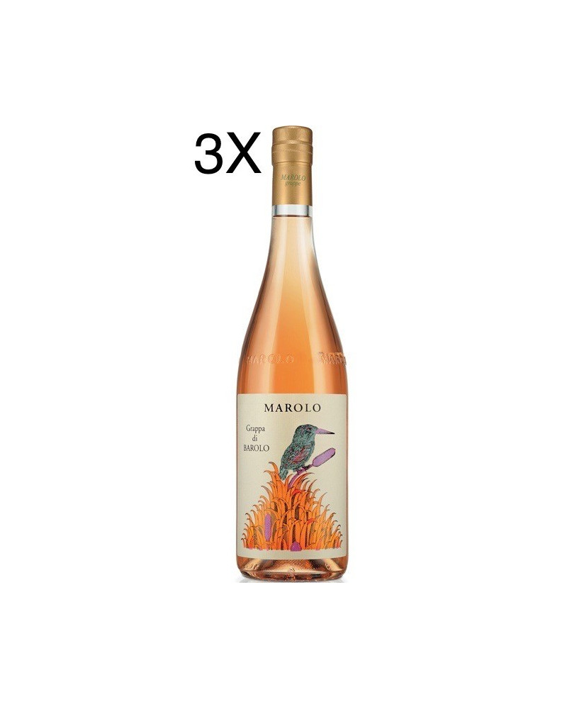 Vendita online e prezzi Grappa Marolo di Barolo Barricata invecchiata. Shop online grappe della distilleria Marolo di Alba, Cune