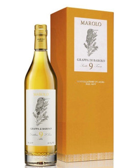 Vendita online e prezzi Grappa Marolo di Barolo Barricata invecchiata 9 anni. Shop online grappe della distilleria Marolo di Alb