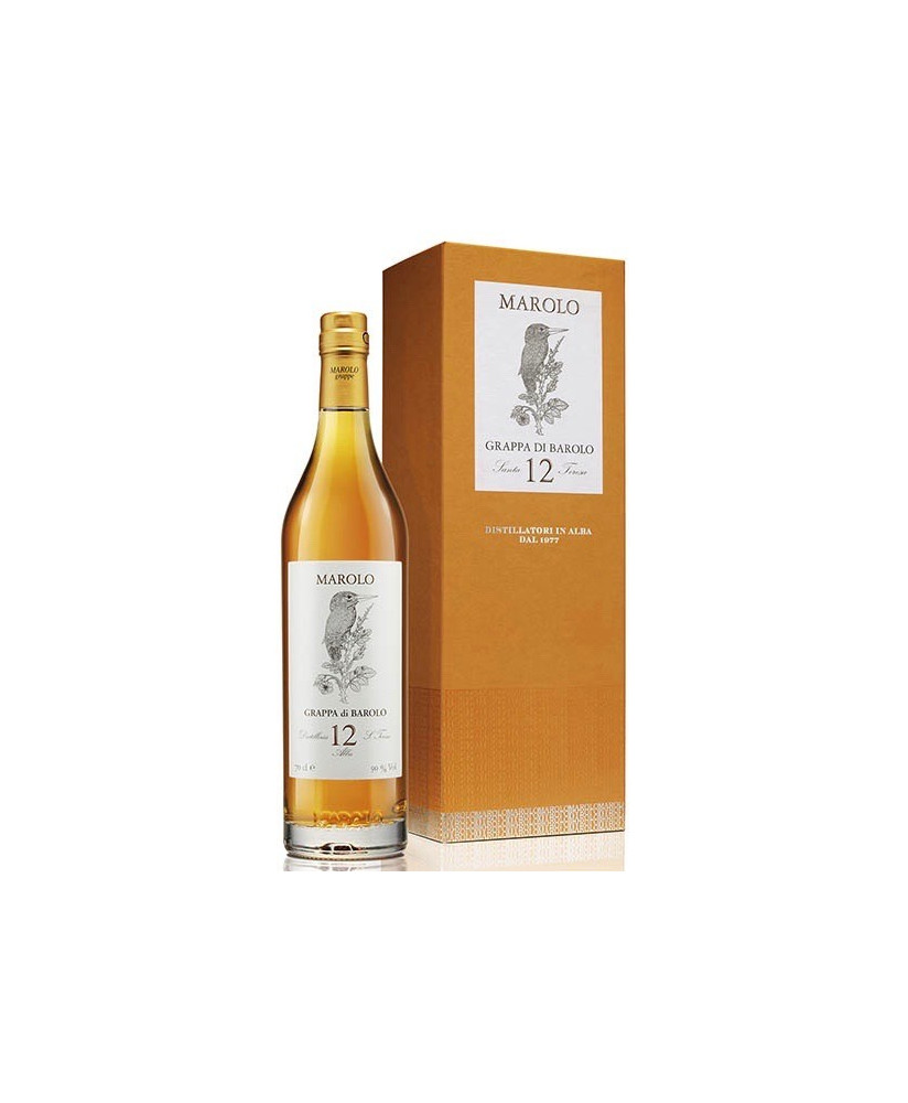 Vendita online e prezzi Grappa Marolo di Barolo Barricata invecchiata 12 anni. Shop online grappe della distilleria Marolo di Al