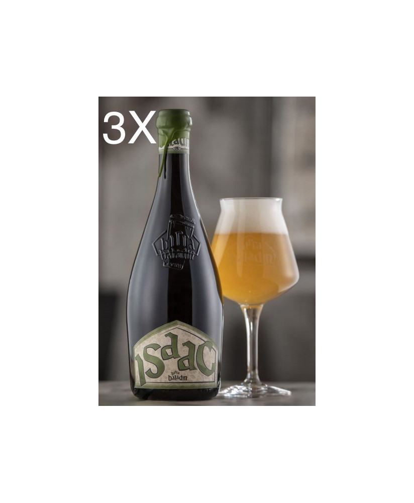 (3 BOTTIGLIE) Baladin - Isaac - Birra Bianca - 75cl