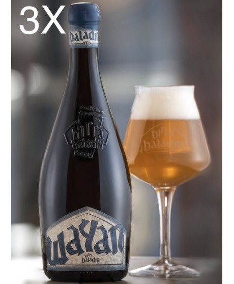 (3 BOTTIGLIE) Baladin - Wayan - Birra Saison - 75cl