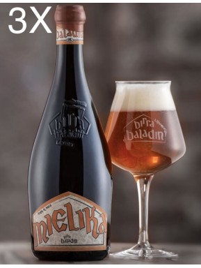 (3 BOTTIGLIE) Baladin - Mielika - Birra al Miele - 75cl