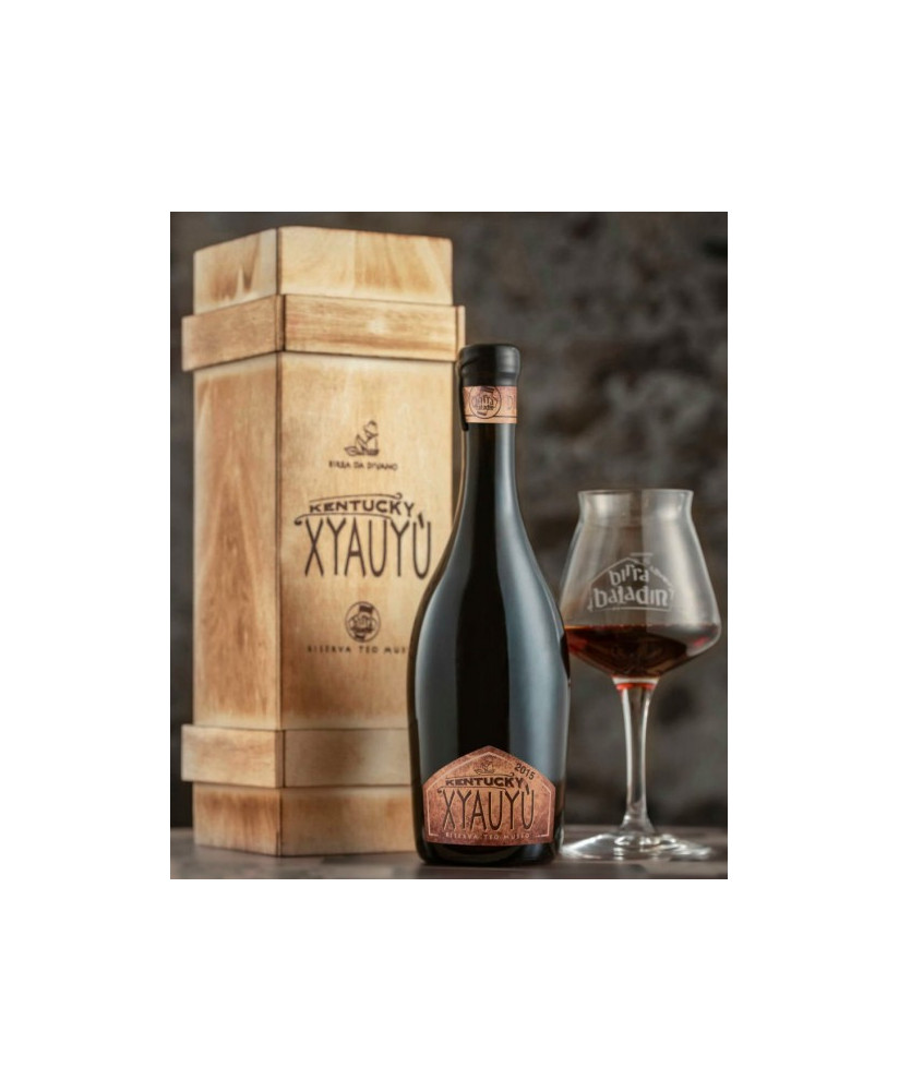 Vendita online birra artigianale barricata Baladin Xyauyù Kentucky, Riserva Teo Musso. Shop online Xyauyù Kentucky
