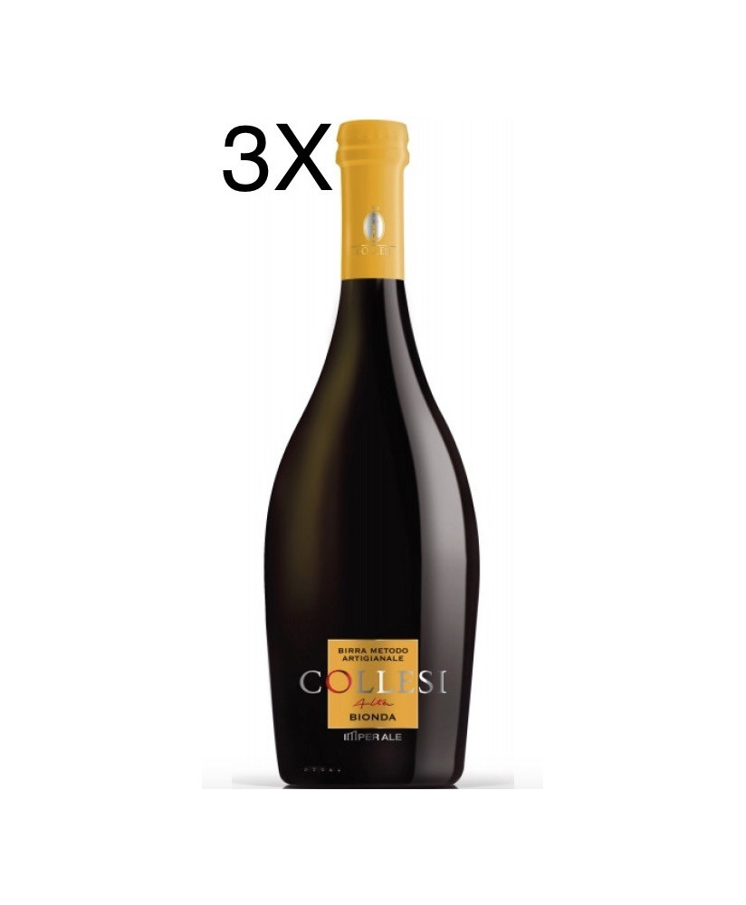 (3 BOTTLES) Collesi - Alter - Blonde Beer - 75cl