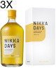 (3 BOTTIGLIE) Nikka - Days - Smooth &amp; Delicate Blended Whisky - 70cl - Astucciato