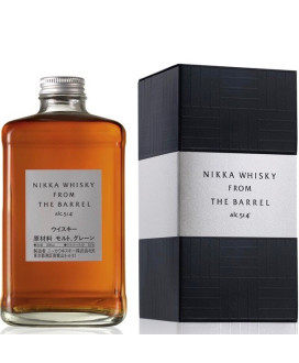 Vendita online e prezzo whisky Giapponese distilleria Nikka di Hokkaido - From the Barrel, piccola bottiglia quadrata.