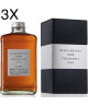 (3 BOTTLES) Nikka - From the Barrel - Double Matured Blended Whisky - 50cl