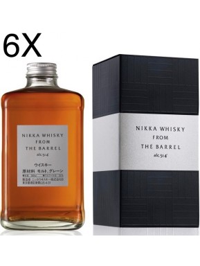 (6 BOTTIGLIE) Nikka - From the Barrel - Double Matured Blended Whisky - 50cl - Astucciato